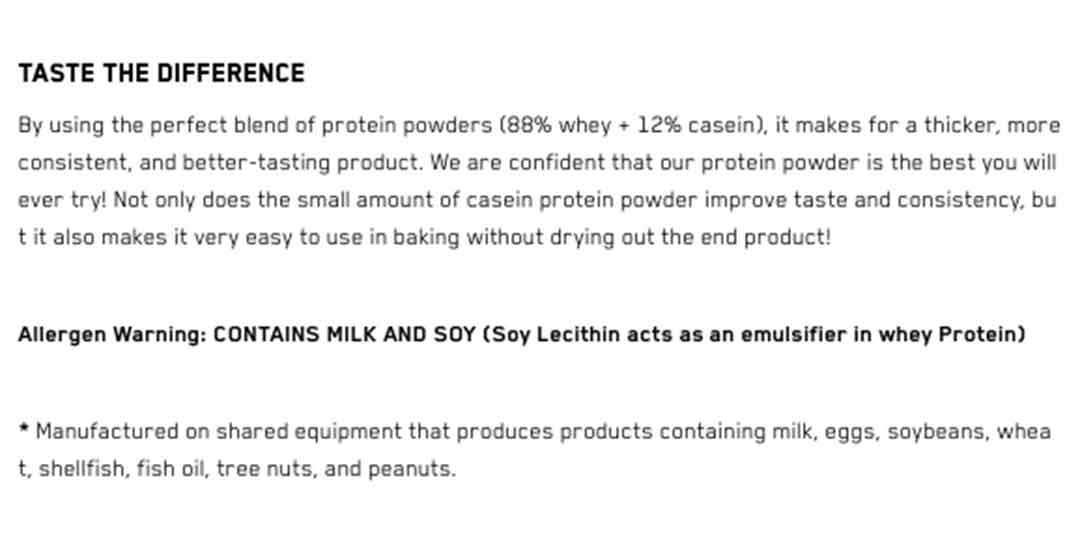 bpn protein powder additives