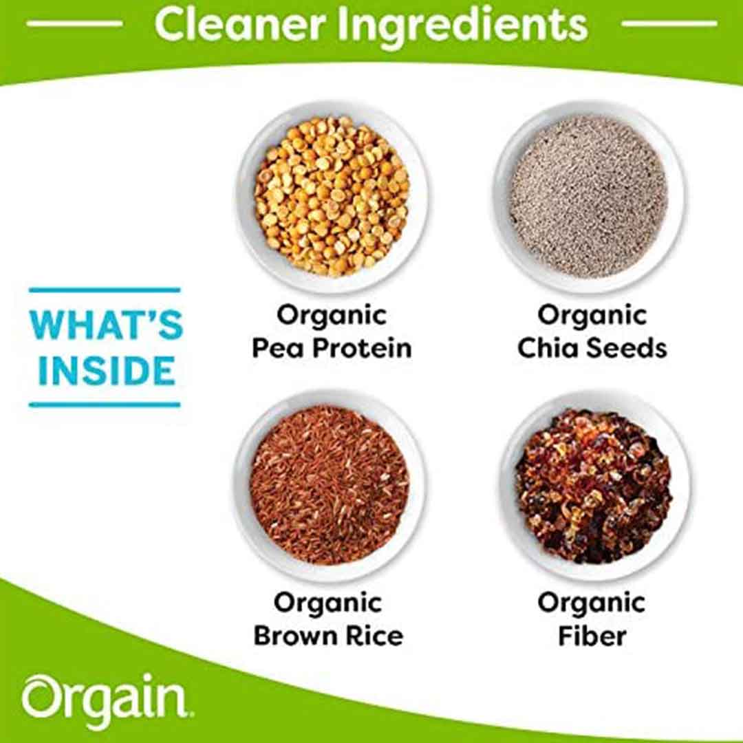 orgain protein powder ingredients