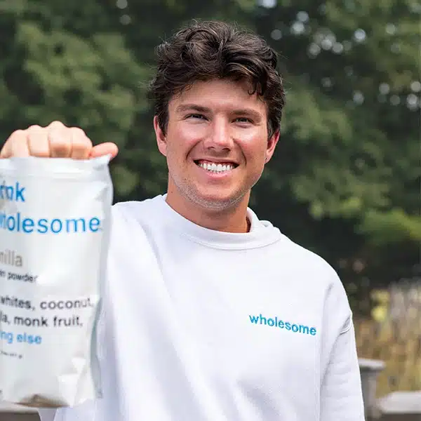 the founder of drink wholesome