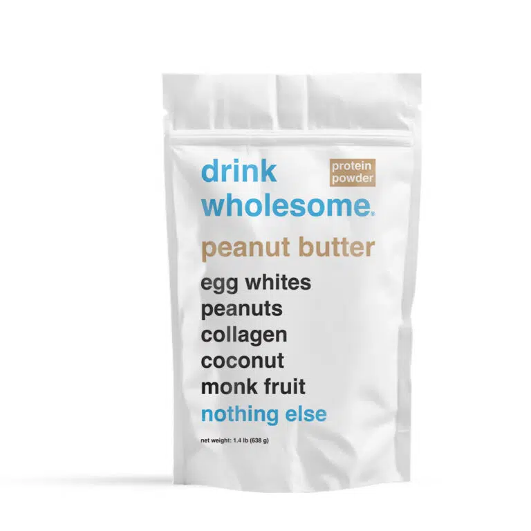 Peanut Butter Egg White + Collagen Protein Powder