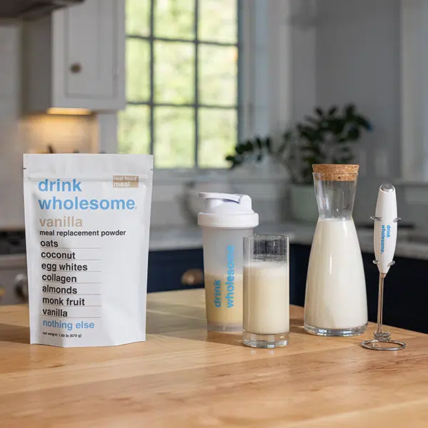 Minimally-Processed Meal Replacement Powder for Sensitive Stomachs